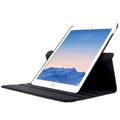 iPad Pro 12.9 2017 Multifunctionele Roterende Cover - Zwart