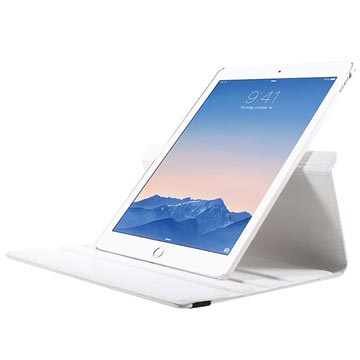 iPad Pro 12.9 Multifunctionele Roterende Cover - Wit