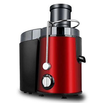 Multifunctionele 2-snelheden slowjuicer met sapreservoir - Rood / Zwart