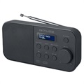 Muse M-109 DB DAB+/FM Draagbare Radio en Dubbel Alarm - Zwart