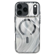 iPhone 18 Pro/17 Pro Mutural magnetische Shimmer hybride hoesje - Zwart