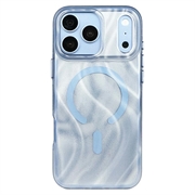 iPhone 18 Pro/17 Pro Mutural magnetische glanzende hybride hoesje - Blauw