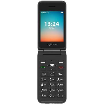 MyPhone Flip LTE seniorentelefoon met 4G connectiviteit - Blauw / Zwart