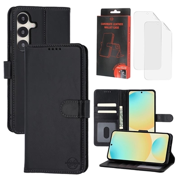 Samsung Galaxy S24 FE MyTPhone CardMate Leren Portemonnee Hoesje