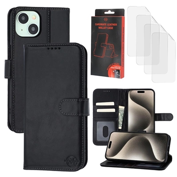 iPhone 15 Plus/14 Plus MyTPhone CardMate Leren Portemonnee Hoesje