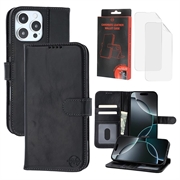 iPhone 16 Pro Max MyTPhone CardMate Leren Portemonnee Hoesje