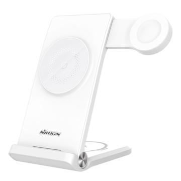 Nillkin Powertrio 3-in-1 MagSafe Draadloze Oplader met Samsung Smartwatch Oplader