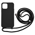 Necklace Series iPhone 12/12 Pro TPU Case - Zwart