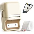 Niimbot B21 Pro Slimme etikettenprinter - 300DPI - Beige