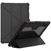 Samsung Galaxy Tab S10 FE Nillkin Bumper Smart Folio Hoesje - Zwart
