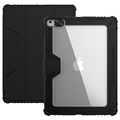 Nillkin Bumper iPad 10.2 2019/2020 Smart Folio Hoesje - Zwart / Doorzichtig