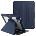 Nillkin Bumper iPad (2022) Smart Folio Hoesje - Blauw / Doorzichtig