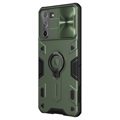 Nillkin CamShield Armor Samsung Galaxy S21+ 5G Hybrid Case - Army Groen