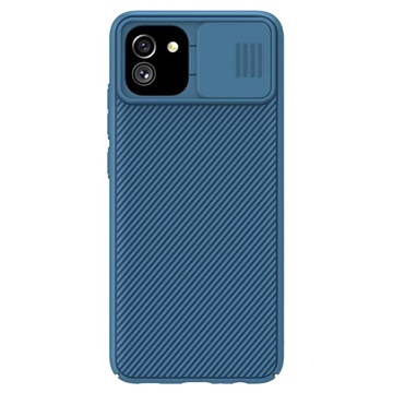 Nillkin CamShield Samsung Galaxy A03 Cover - Blauw