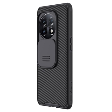 Nillkin CamShield Pro OnePlus 11 Hybride Hoesje - Zwart