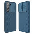 Nillkin CamShield Pro Samsung Galaxy S22 5G Hybrid Hoesje - Blauw