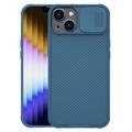 Nillkin CamShield Pro iPhone 14 Hybride Hoesje - Blauw