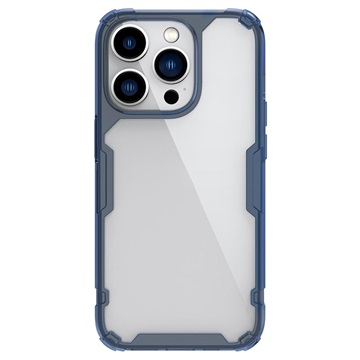 Nillkin Nature TPU Pro iPhone 14 Pro Max Hybride Hoesje - Blauw