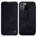 Nillkin Qin Pro Series iPhone 13 Pro Flip Cover - Zwart