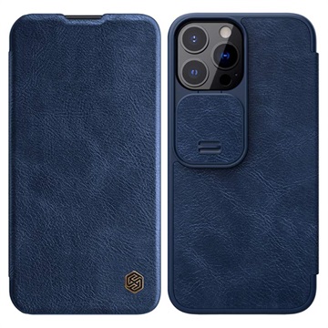 Nillkin Qin Pro Series iPhone 13 Pro Max Flip Cover - Blauw
