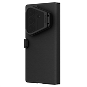 Samsung Galaxy Z Fold8 Ultra Nillkin Qin Prop Flip Hoesje - Zwart