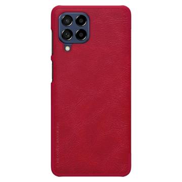 Nillkin Qin Series Samsung Galaxy M53 Flip Hoesje - Rood