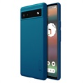 Nillkin Super Frosted Shield Google Pixel 6a Cover - Blauw