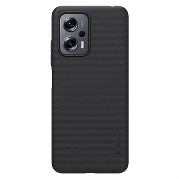 Nillkin Super Frosted Shield Xiaomi Redmi Note 11T Pro/12T Pro Hoesje - Zwart