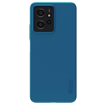 Nillkin Super Frosted Shield Xiaomi Redmi Note 12 4G Hoesje - Blauw