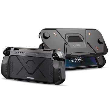 Nintendo Switch 2 Tech-Protect Carbonox-hoesje - Zwart