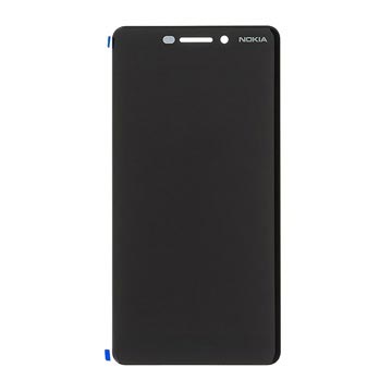 Nokia 6.1 LCD Display - Zwart