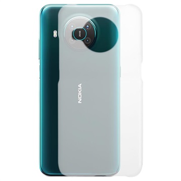 Nokia X10/X20 Geruberiseerd Kunststof Hoesje - Doorzichtig