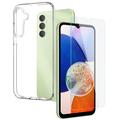 Samsung Galaxy A14/A14 5G Northjo 2-in-1 Beschermingsset - Doorzichtig