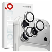 iPhone 18 Pro/18 Pro Max Northjo Camera Lens Beschermer Set - Zilver