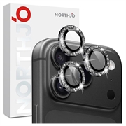 iPhone 18 Pro/18 Pro Max Northjo Glitter-cameralensbeschermer
