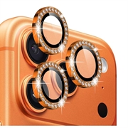 iPhone 17 Pro/17 Pro Max Northjo Strass Camera Lens Beschermer Set - Oranje
