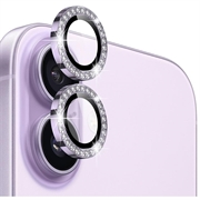 iPhone 17 Northjo Strass Camera Lens Beschermer Set - Paars