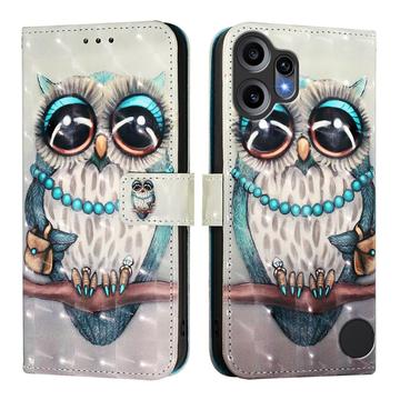Nothing CMF Phone 2 Pro Wonder Series Portemonnee Hoesje - Uil