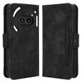 Nothing Phone (2a)/(2a) Plus Cardholder Series Portemonnee Hoesje - Zwart