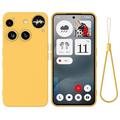 Nothing Phone (3) Vloeibare siliconen hoesje met polsbandje