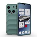Nothing Phone (3) Rugged TPU Hoesje - Groen