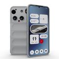 Nothing Phone (3) Rugged TPU Hoesje - Lichtgrijs