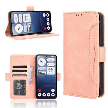 Nothing Phone (3a) kaarthouder portemonnee hoesje - Roze