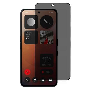 Nothing Phone (3a)/(3a) Pro Privacy Full Cover Glazen Screenprotector - Zwarte Rand