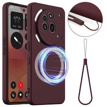 Nothing Phone (3a) Pro Liquid Siliconen Hoesje - MagSafe Compatibel