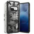 Nothing Phone (3a) Ringke Fusion X Design Hybride Hoesje - Camouflage