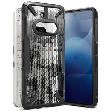 Nothing Phone (3a) Ringke Fusion X Design Hybride Hoesje - Camouflage