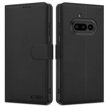 Nothing Phone (3a) Tech-Protect Portemonnee Hoesje Met Magneet & Standaard - Zwart