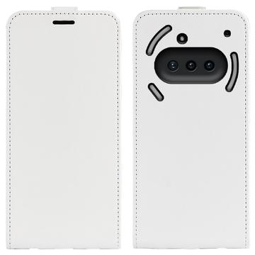 Nothing Phone (3a) Verticale Flip Hoesje met Kaartsleuf