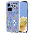 Nothing Phone (4a) Pro TPU-hoesje met bloemenpatroon